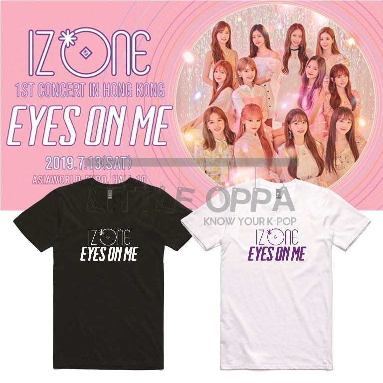 KAOS T-SHIRT IZONE EYES ON ME