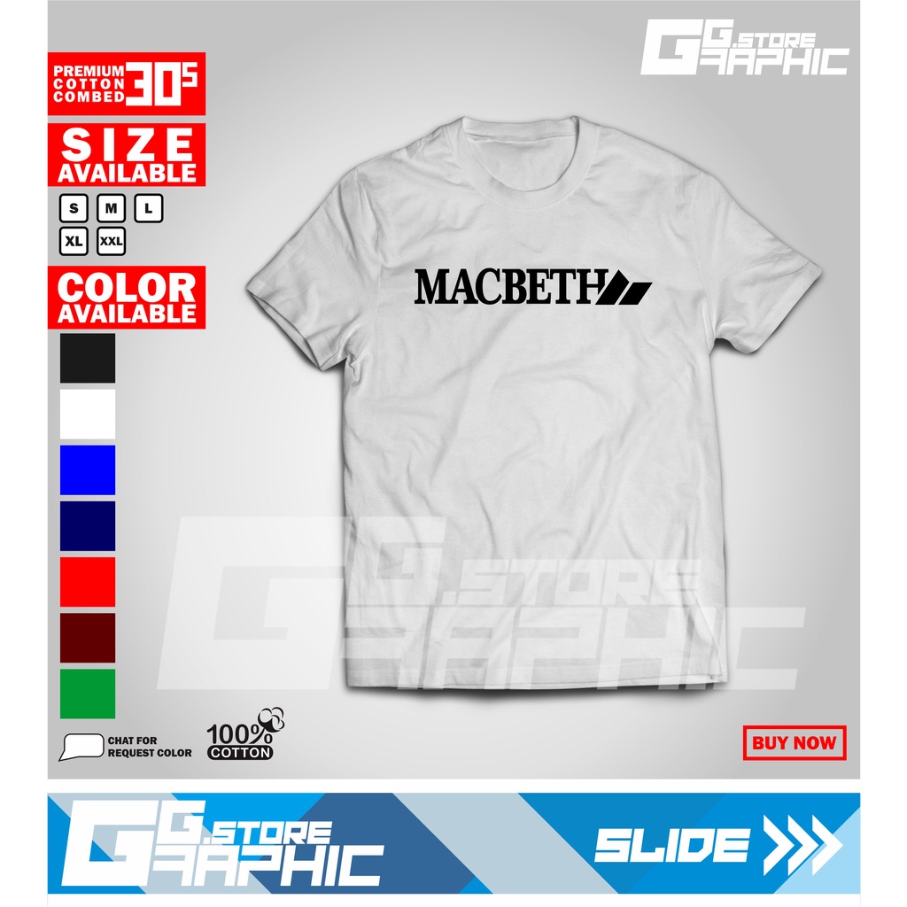 Kaos Macbeth Murah