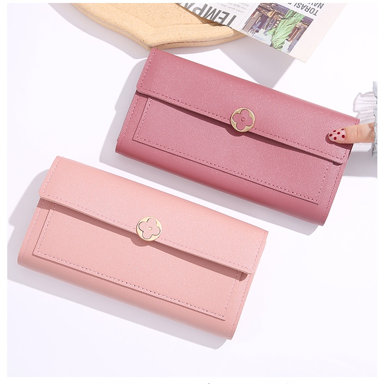 Dompet Fashion Korea Wanita WD003 / Dompet Import