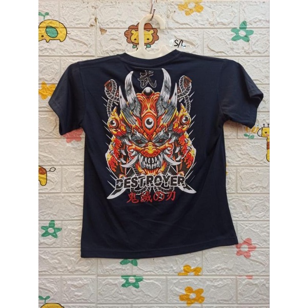 KAOS ANAK DESTROYER WARNA HITAM