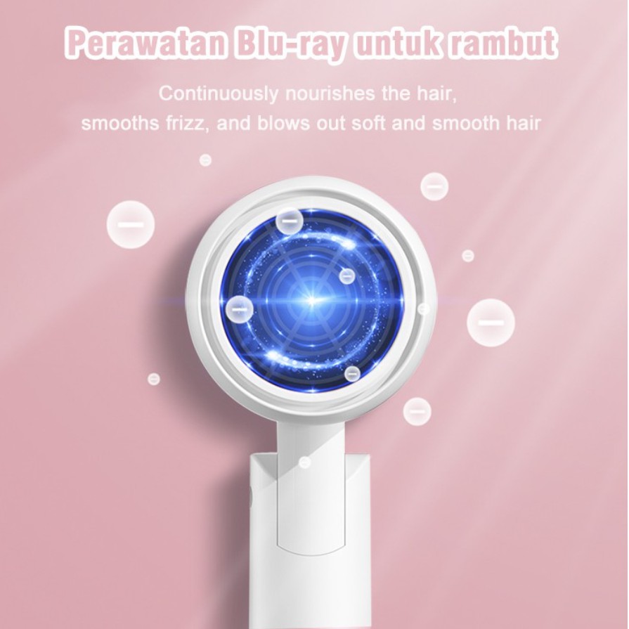 COD✨Hair dryer Pengering Salon kecantikan Rambut penata Rambut ion negatif Pengering rambut mini