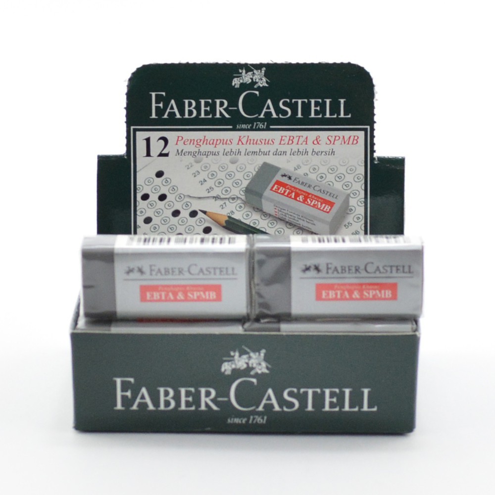 

ERASER SPECIAL EBTA & SPMB (187168) FABER CASTELL / PENGHAPUS FABER CASTELL #700024810