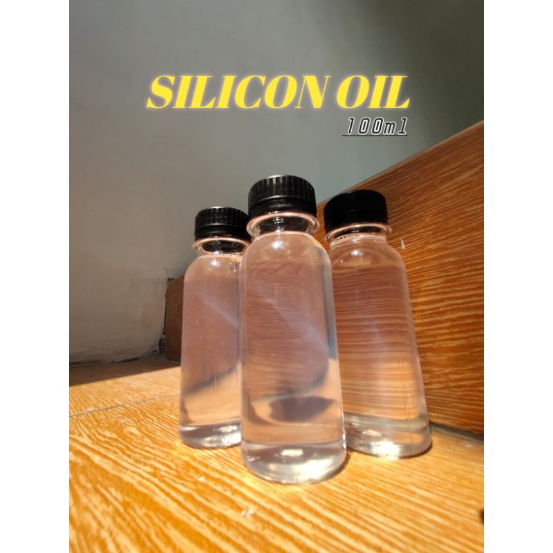 Silicon oil 1000 cps Polos Ukuran 100gr