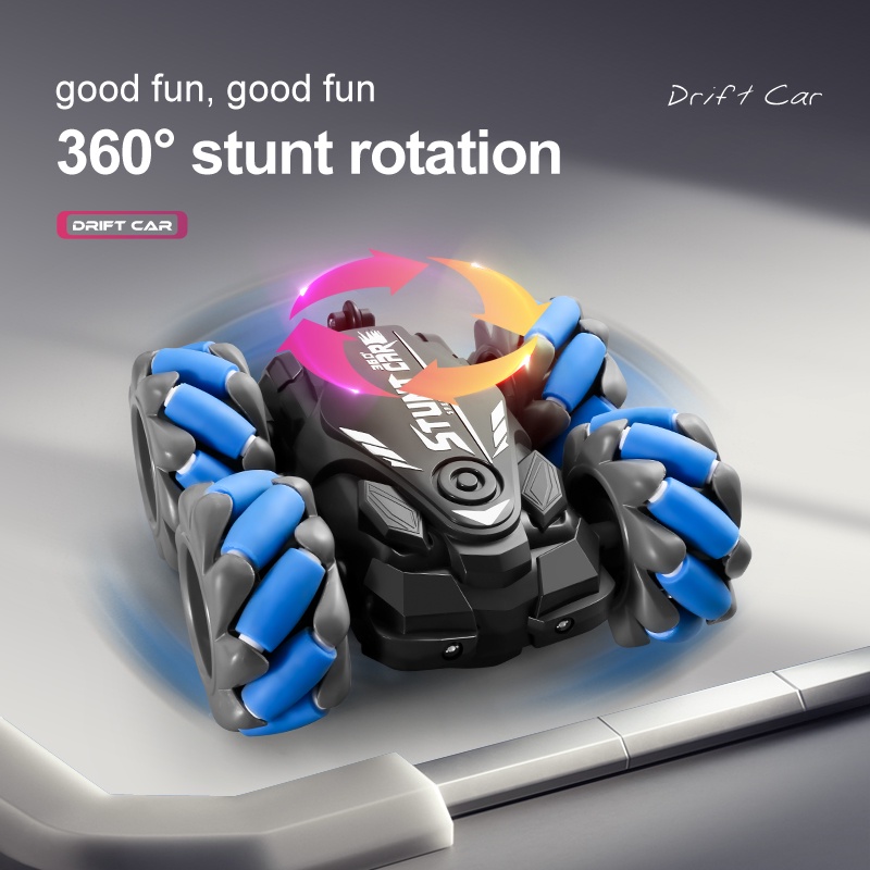 Gesture Stunt Drift 360 Derajat Mobil RC remote sensor jam tangan