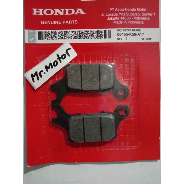 kampas rem depan Vario 150 LED Vario 150 LED Vario 150 LED