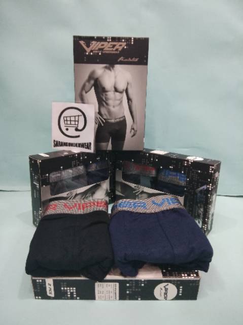 Celana dalam boxer pria VIPER VPBX-05 isi 2