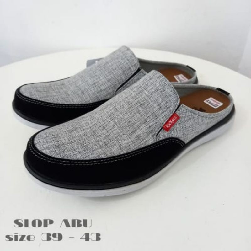 SEPATU SLOP CASUAL COWOK S01 KICKERS TERLARIS