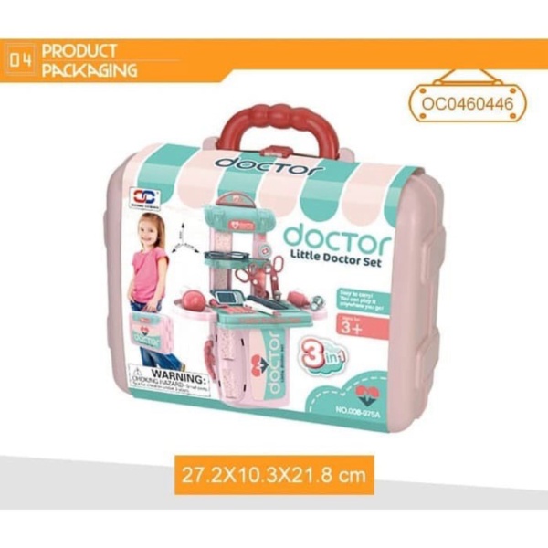 

PINK Set Unik Doctor Mainan Anak 008-975A 3 Medical in Dokter Little Pink Limited 1