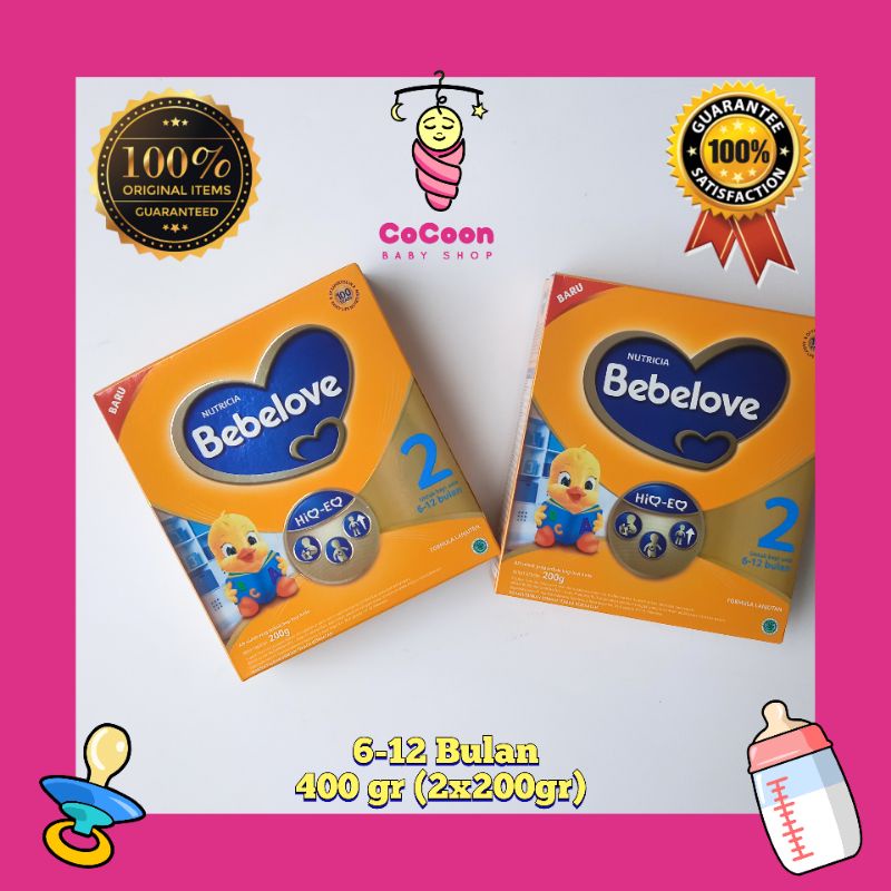 Susu Formula Bayi Bebelove 2 6-12 Bulan 400 gr