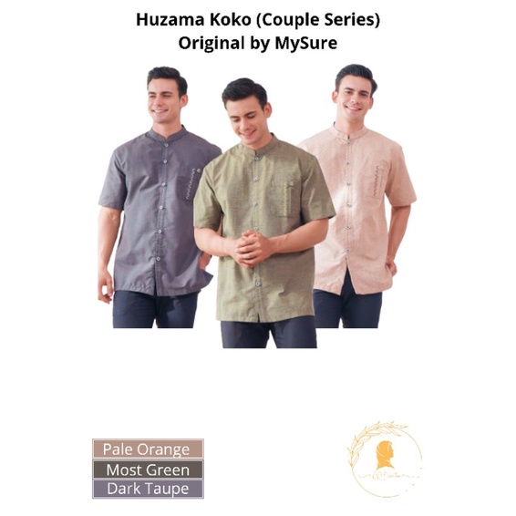 Huzama Koko (Couple Series), Koko dewasa, Koko lengan pendek, Koko premium, Koko MySure, Koko couple