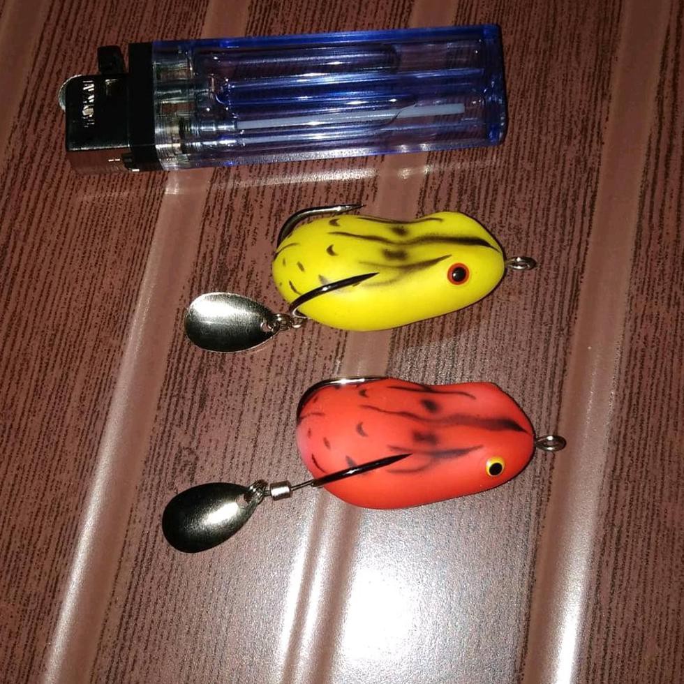 umpan jump frog / lure casting / kodok