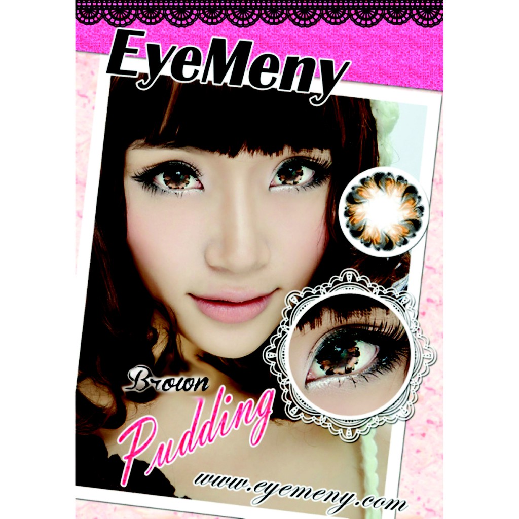 Softlens Eyemeny Pudding with Mini Effect