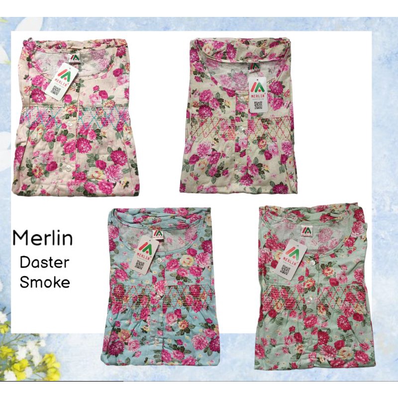 MERLIN Baju Tidur Daster Smoke Dewasa