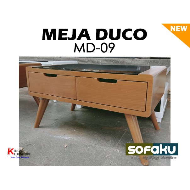 Meja Duco MD-09 - Meja Tamu Minimalis - Meja Ruang Tamu Duco Japandi
