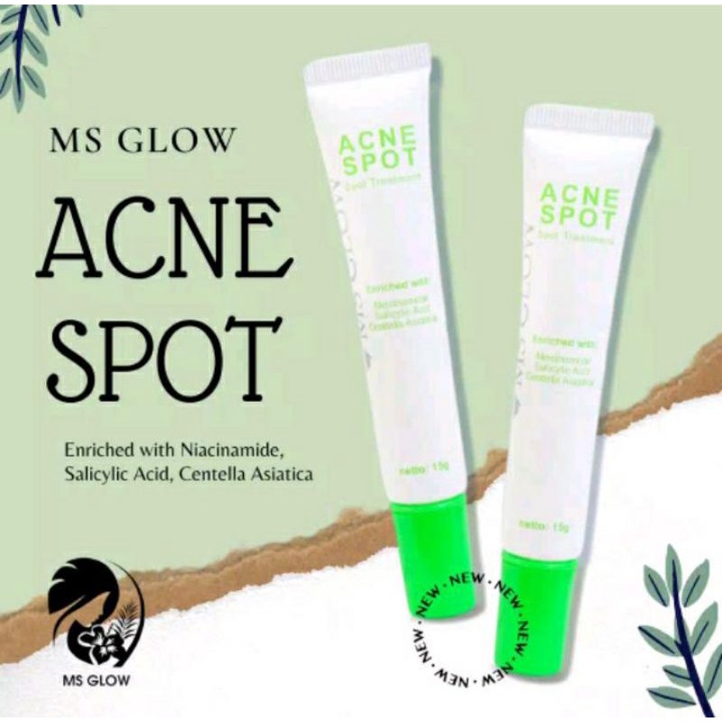 MS GLOW ACNE SPOT / SERUM JERAWAT / ACNE SPOT MS GLOW