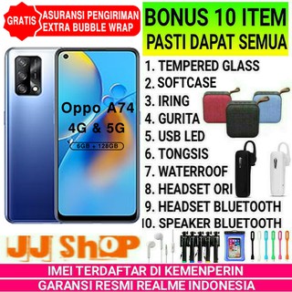 OPPO A74 - A 74 4G 6/128 GB RAM 6GB ROM 128GB GARANSI