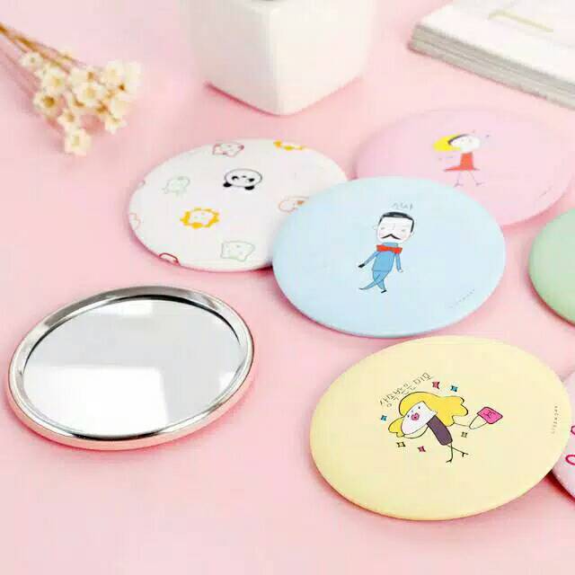 Cermin mini lucu cermin kecil