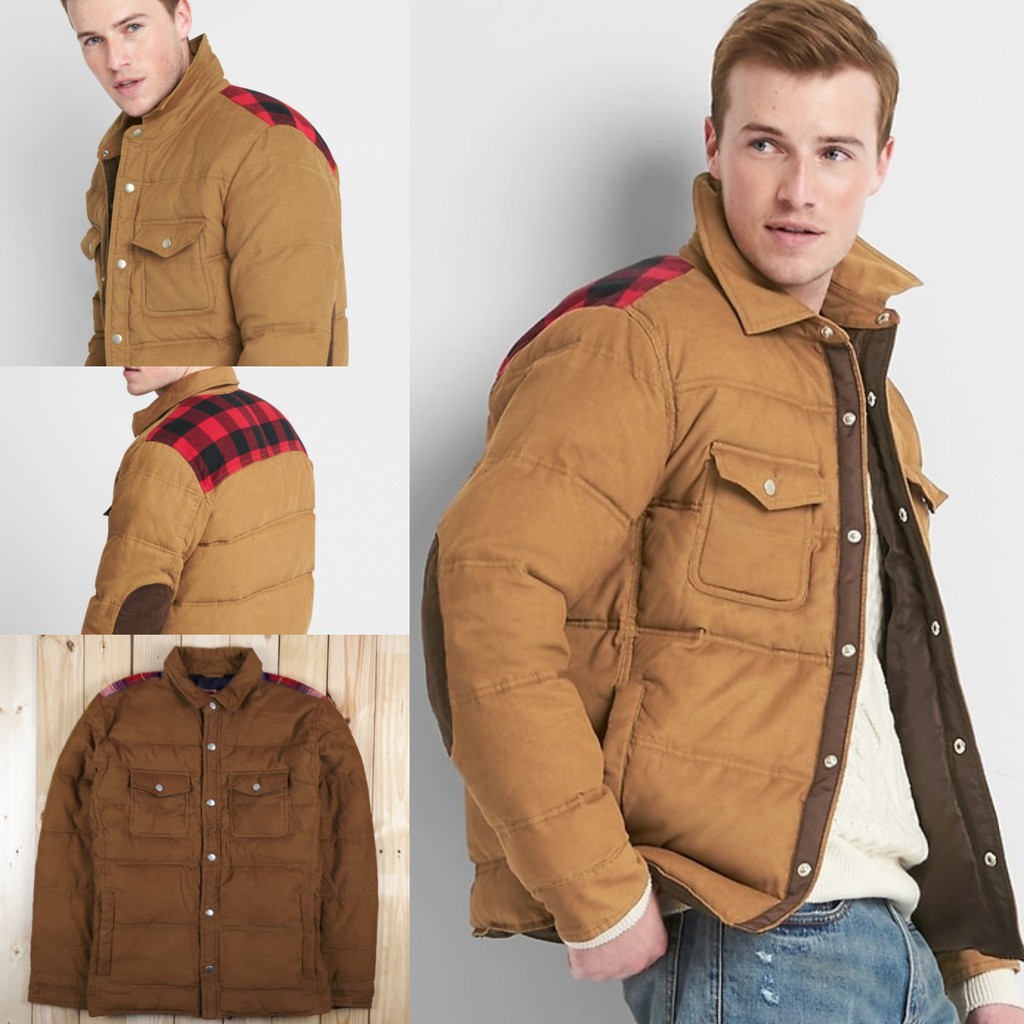 Gap Corduroy Puffer Jacket