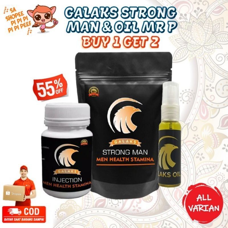 GALAK STRONGMAN ORIGINAL Suplemen Obat Kuat Pria Perkasa