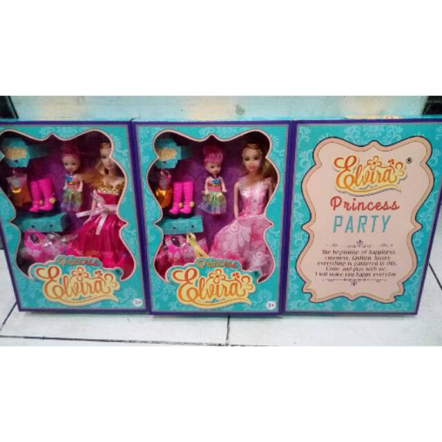 MAIANAN BONEKA ELVIRA SOLID DENGAN ANAK