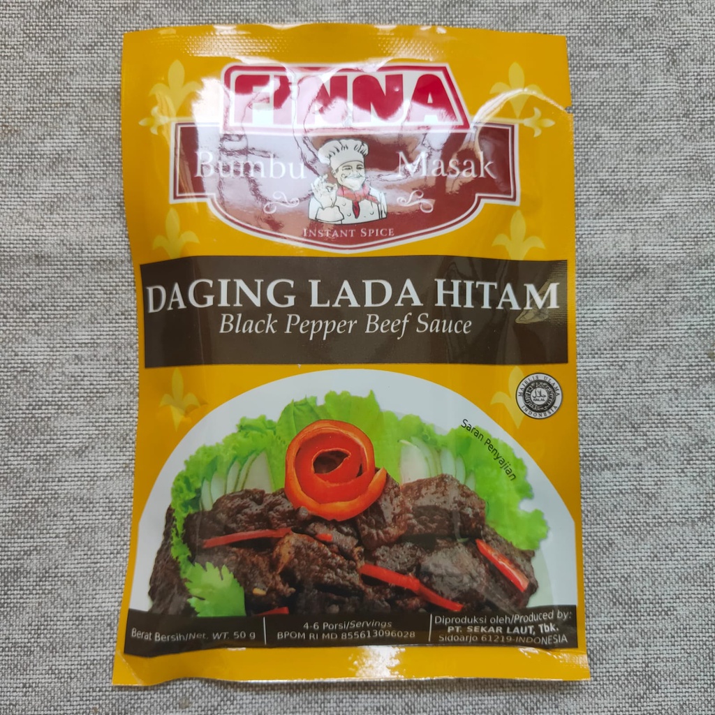 Jual Bumbu Masak Instan Komplit Finna Daging Lada Hitam Lodeh Bumbu