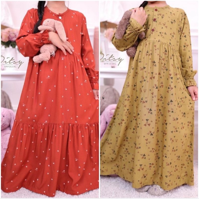 LITTLE MAVIS GREENISH LITTLE AMORE TERRACOTA SIZE 4 POUCH DITSY MARET