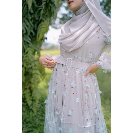 Rudeya La fleur Dress Premium Import