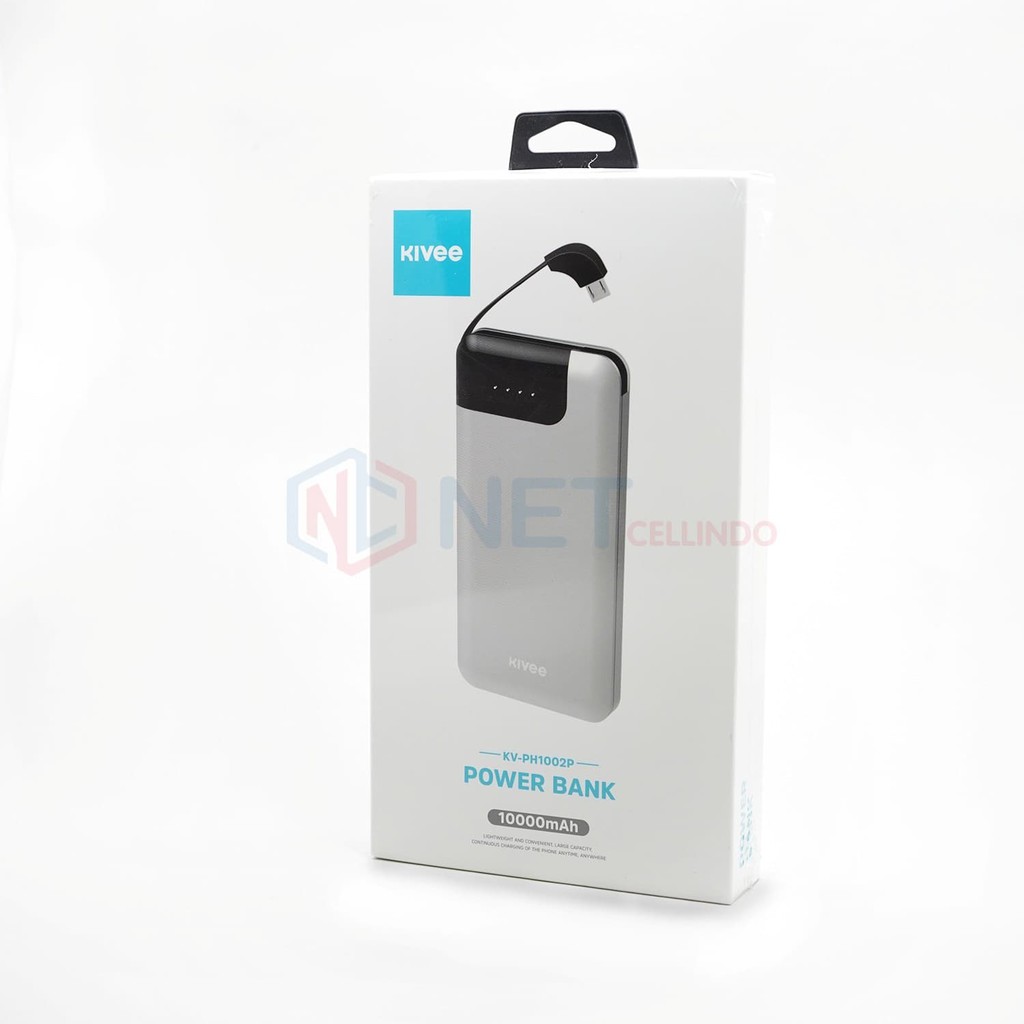 POWER BANK KIVEE KV-PH1002P / POWER BANK KIVEE KV-PH1002P 10000 MAH
