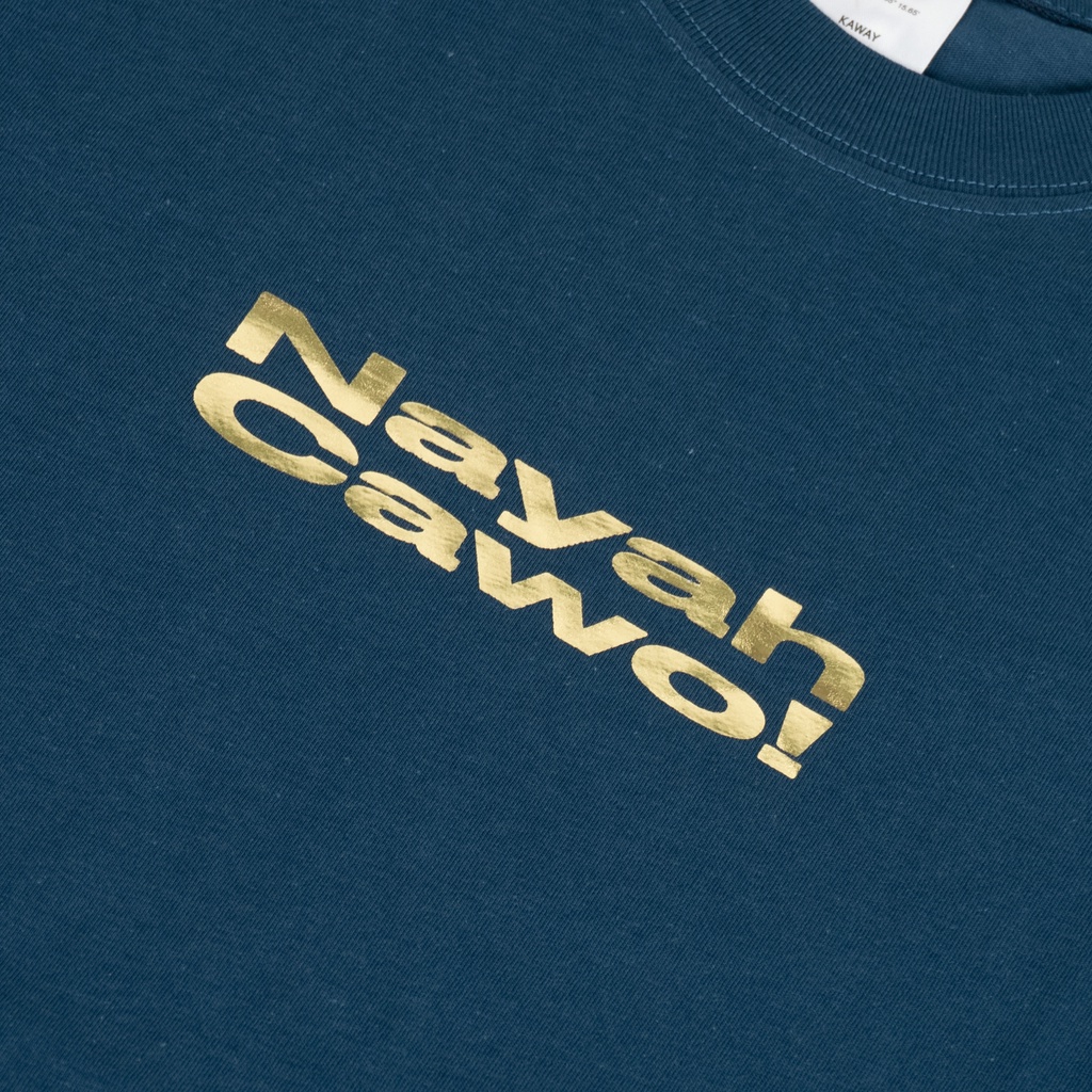 Kaway T-shirt Kaos CAWO NAVY BLUE