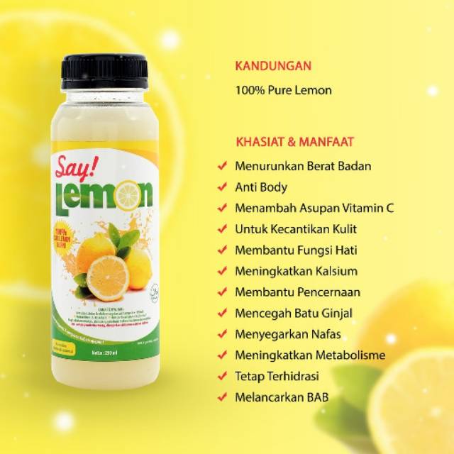 

say lemon 500ml