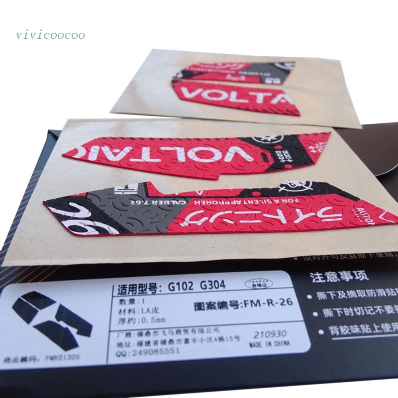 Stiker Sisi Mouse Anti slip Ukuran 13x10mm Untuk logitech G102 G304