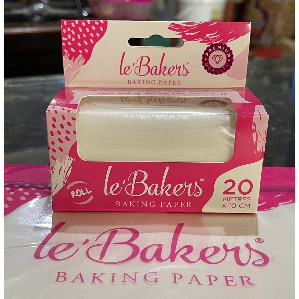 Le Bakers Baking Paper Roll 10cm x 20mtr !!!