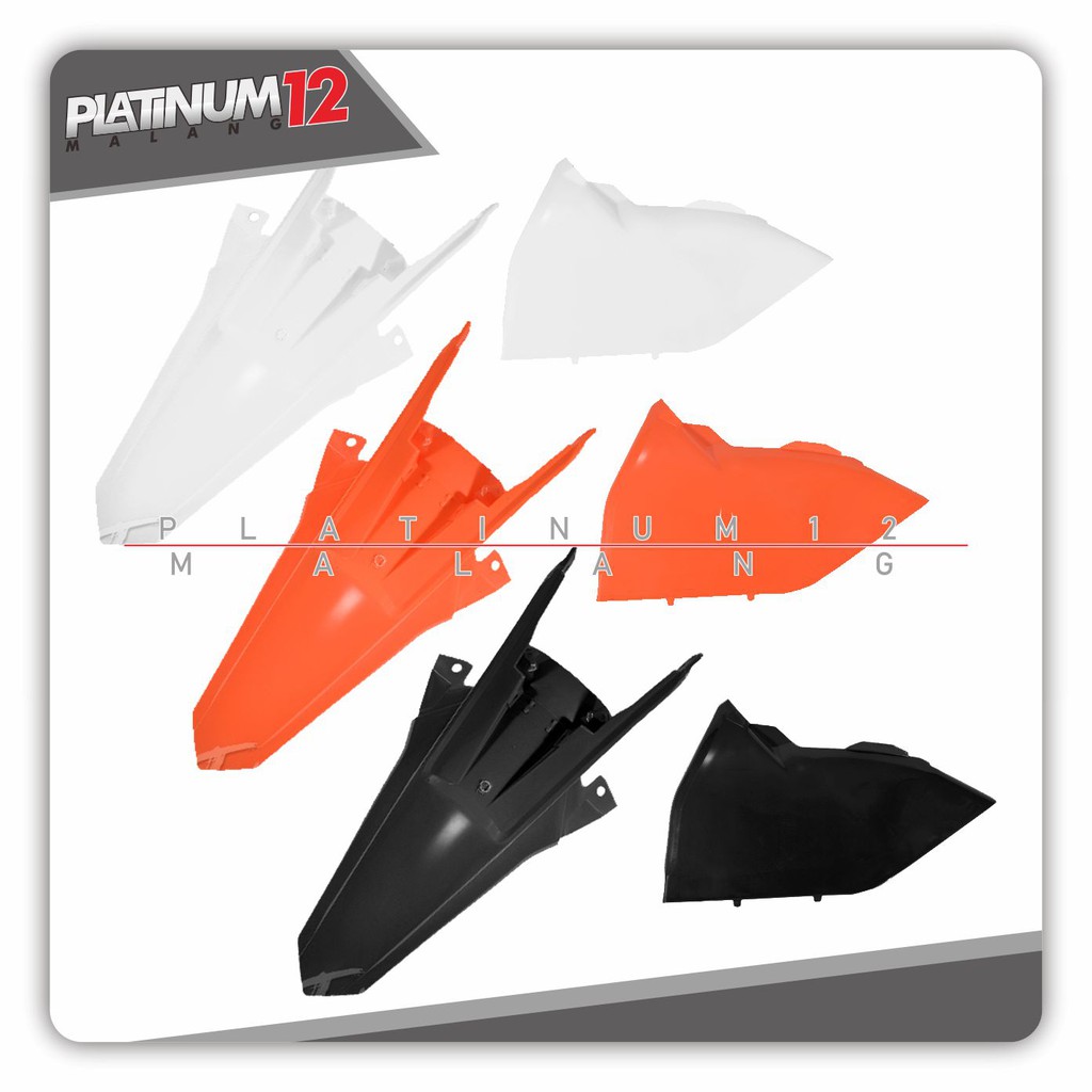 Spakbor Spakboard Slebor Belakang BOX ACCU tutup AKI KTM 250 2017