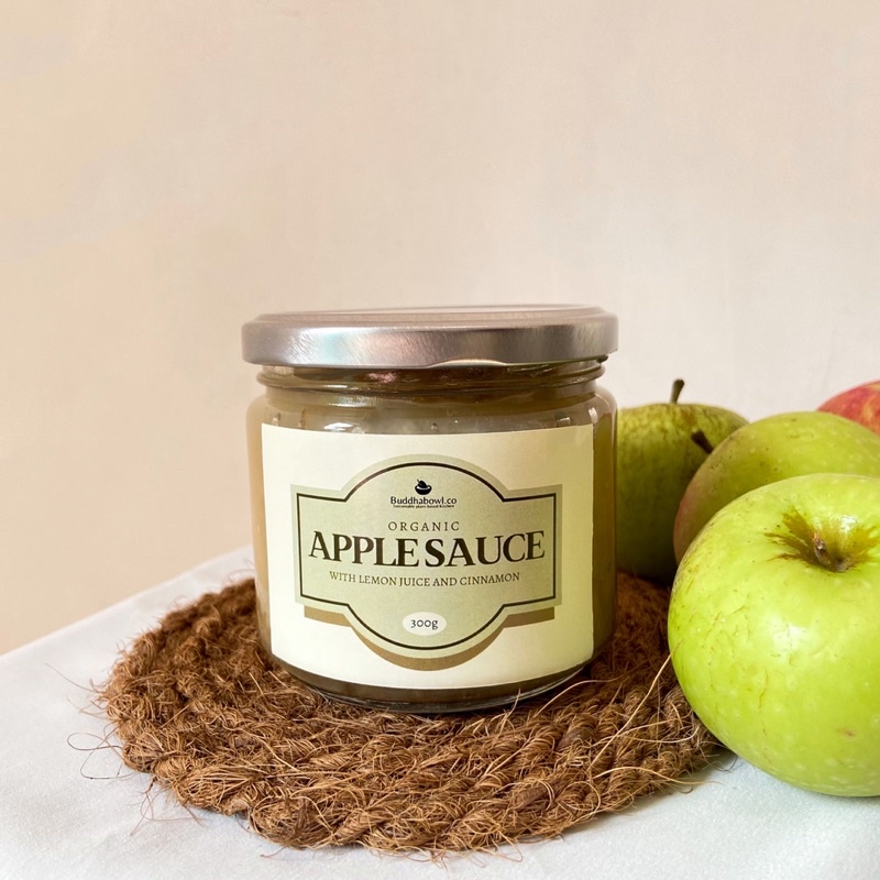 

Organic Applesauce | Unsweetened | Pasteurized - 300gram