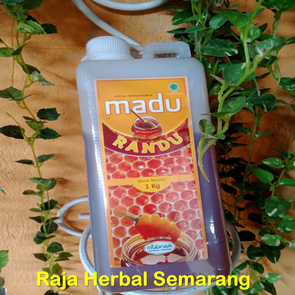 

Madu Randu Mabruuk Murni 100% Asli Original Bunga Randu Kemasan 1 Kg 1000 Gram