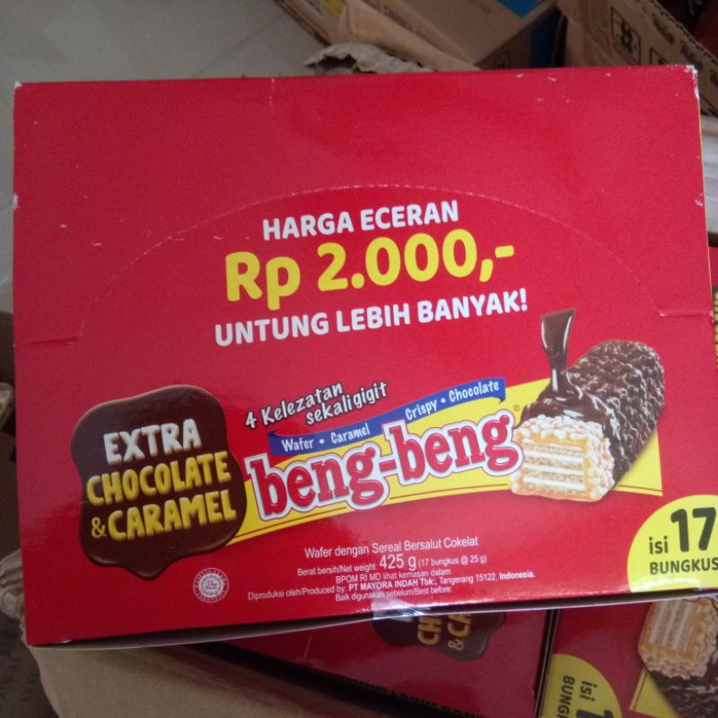 

Beng beng Cokelat wafer