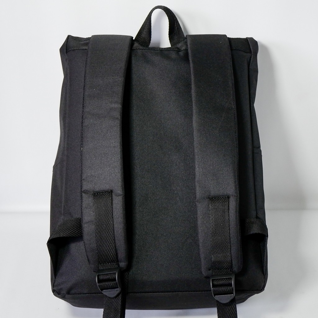 Tas Punggung Roltop Backpack Warna Hitam