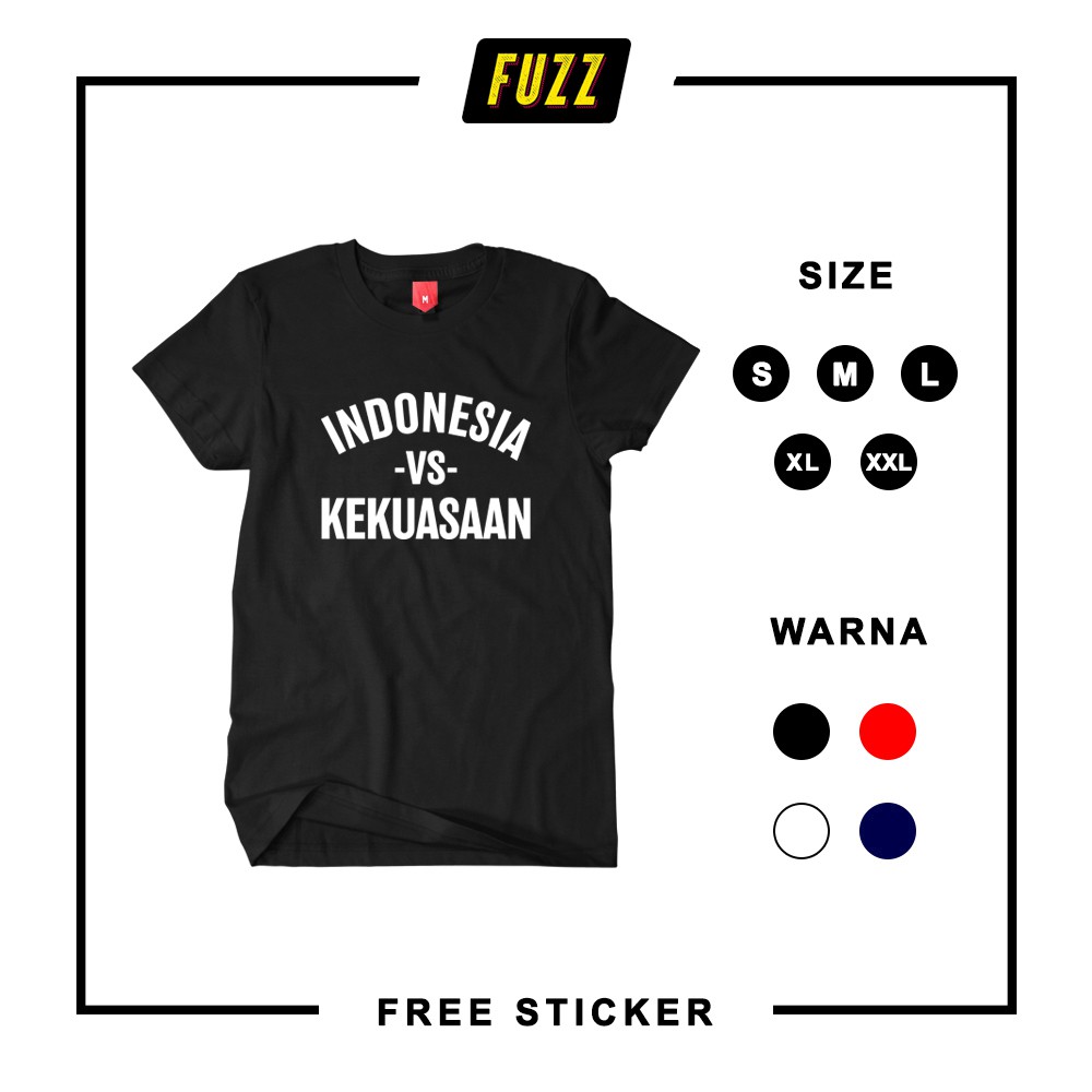  KAOS  DISTRO  INDONESIA  VS KEKUASAAN BAJU PLESETAN 