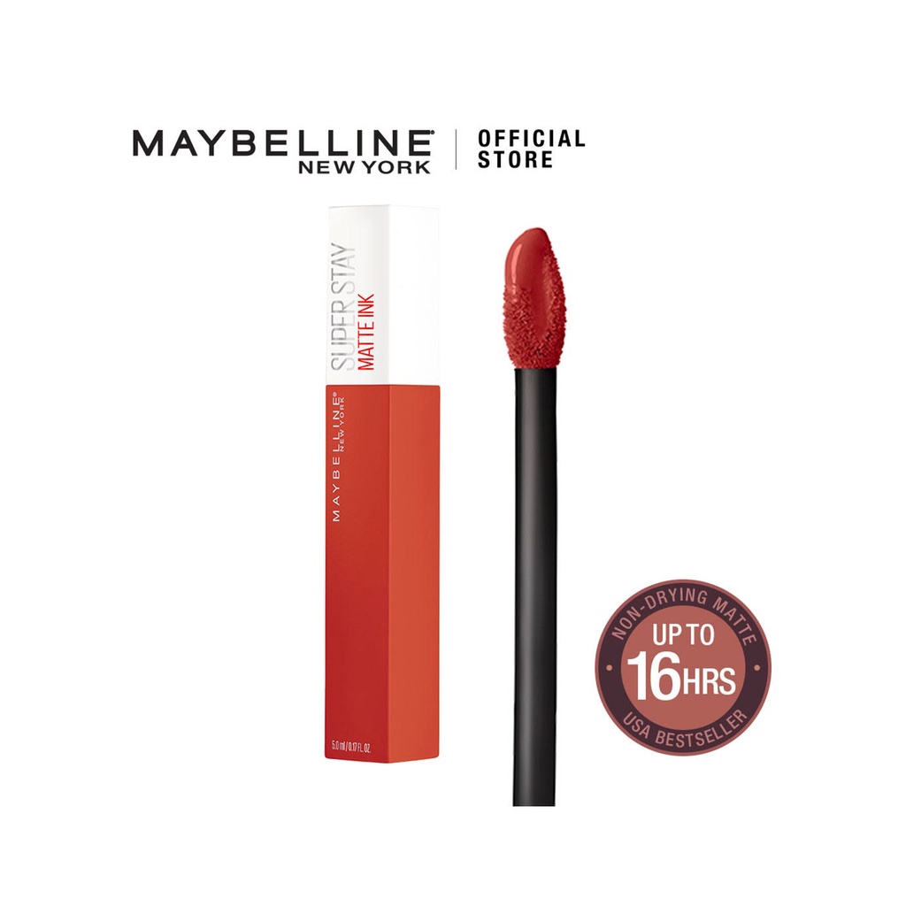 Maybelline Superstay Matte Ink City Liquid Lipstick 205 Assertive 104329890