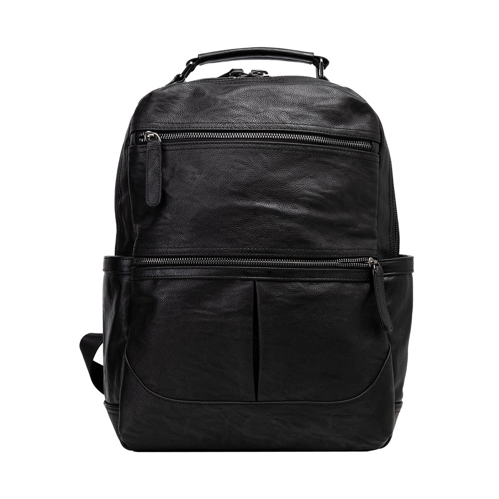 FULLHARDY Tas Ransel Kulit Sintetis R 16272 PU Hitam FULLHARDY Tas Ransel Kulit Sintetis R 16272 PU Hitam