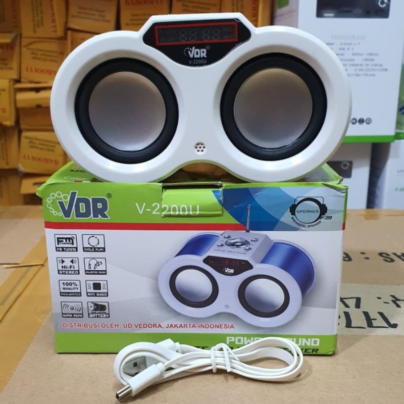 Speaker teropong Speaker Bluetooth VDR V 2200U