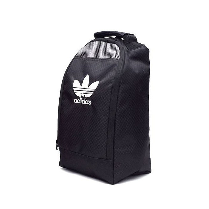 Tas Sepatu Olahraga Futsal Sepakbola Shoes Bag Adidas Hitam