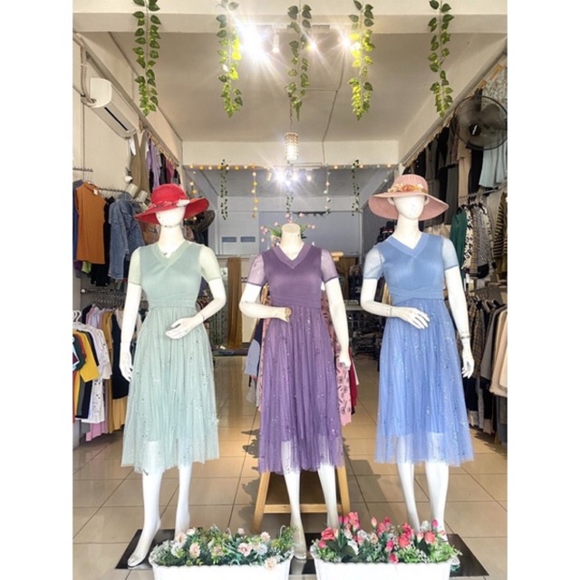 Glowing Dress plets Premium Hk