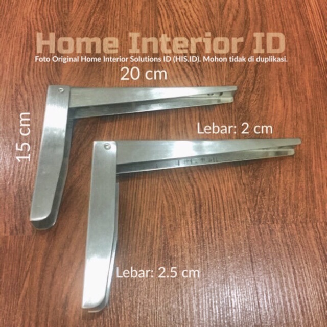 Siku Lipat Stainless 20 cm