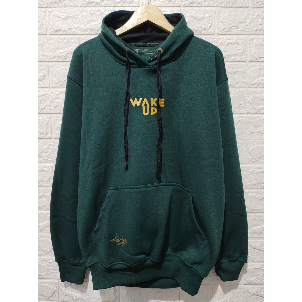 Sweater Pria Permium  Logo Kacios Hoodie Sweater Catton Fleece Tebal