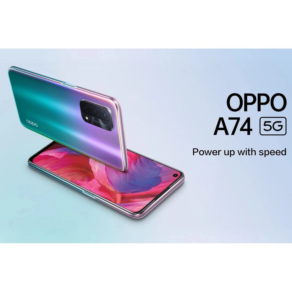 OPPO A74 5G 6GB/128GB (Garansi Resmi)
