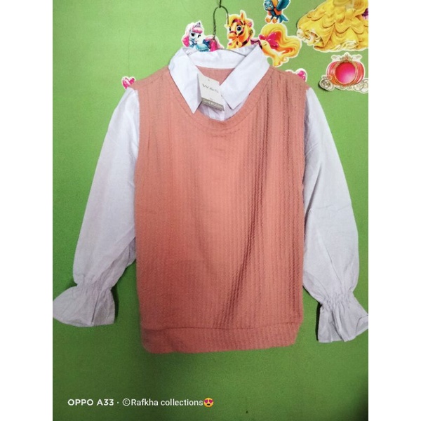 ATASAN VEST MENYATU BY W&S SHERLEEN