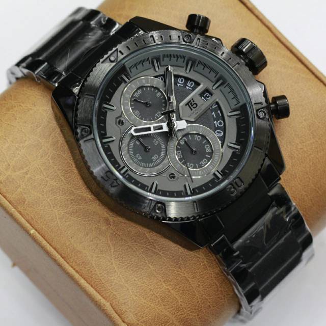 Jam Tangan Pria T5 H3642  T5 H 3642 original chrono aktif bergaransi free tin box