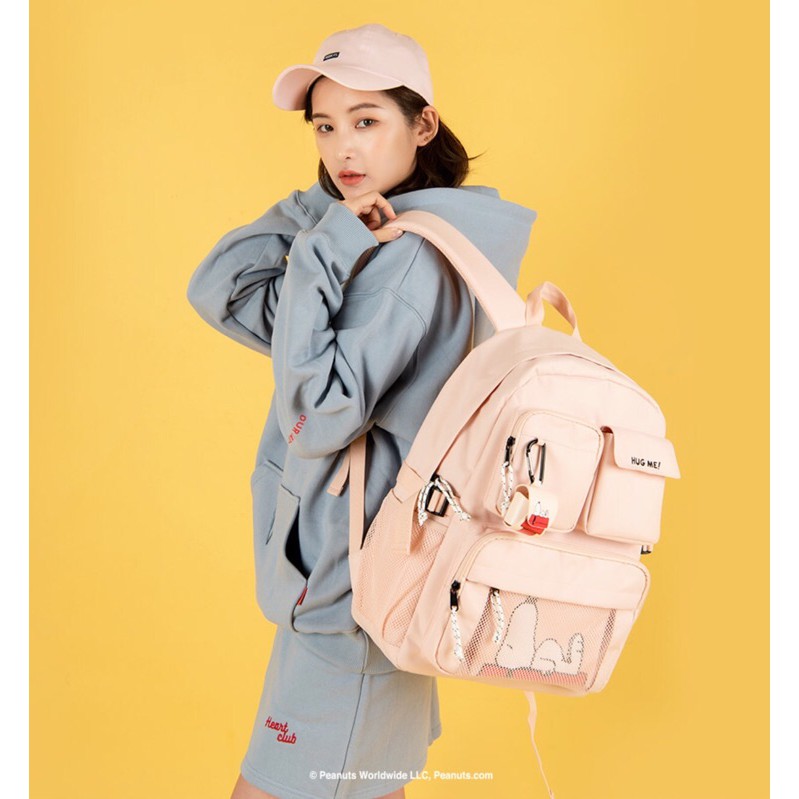 ⚡️SALE⚡️ Shoopen X Peanuts Snoopy Official Backpack Tas Import Original Shoppen