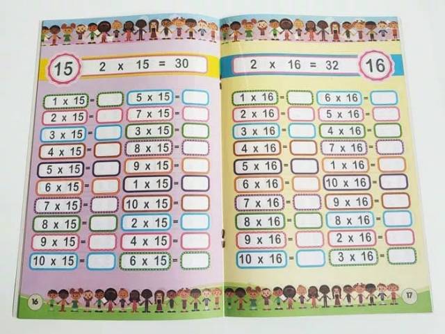 Buku Anak Belajar Matematika Penjumlahan Pengurangan Perkalian